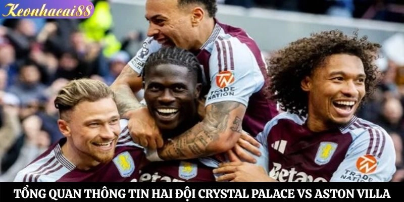 Tổng quan thông tin hai đội Crystal Palace vs Aston Villa